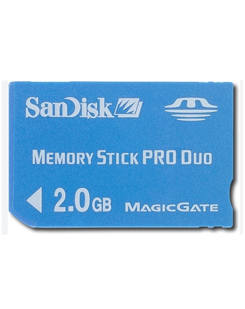 Sandisk MemoryStick Pro Duo 2 GB